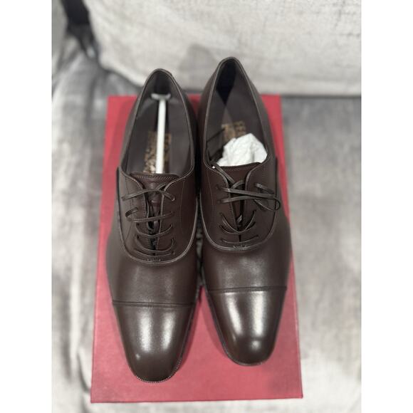 Salvatore Ferragamo Luce (Auburn Calf) Oxford sz. 8.5D - Picture 6 of 8